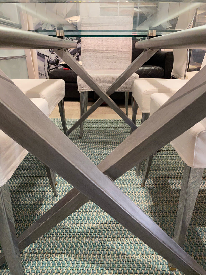Desalto 'Tender 420' Glass Dining Table