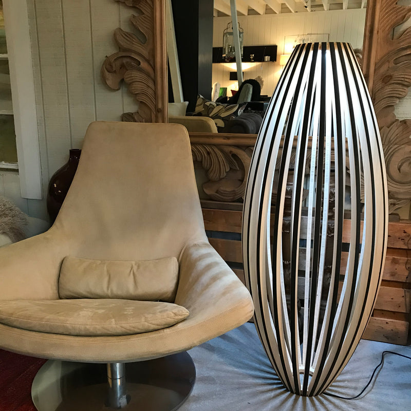 B&B Italia 'Metropolitan' Chair and Ottoman by Jeffrey Bernett