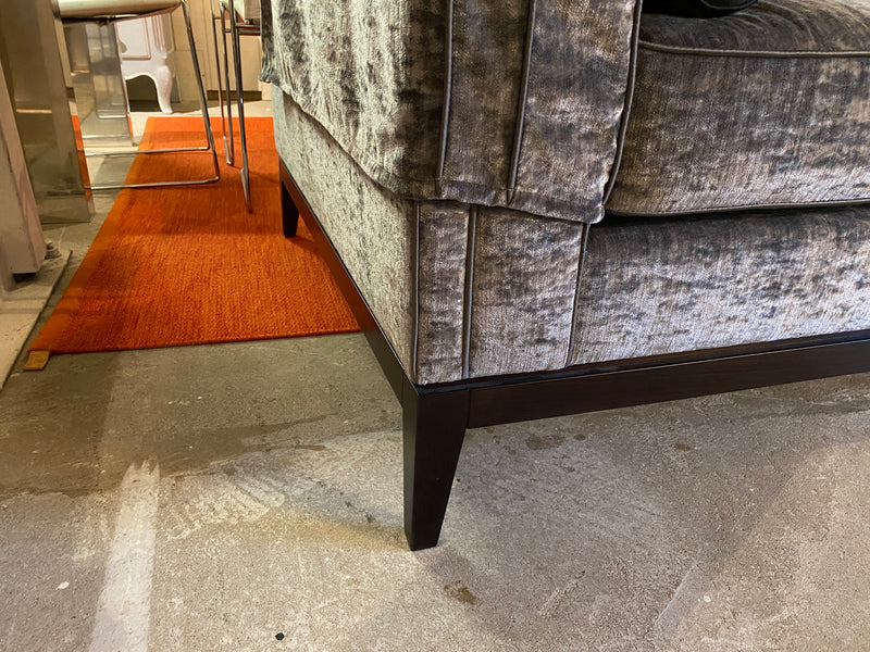 Velvet 'Hockney Deluxe' 3-Seater Sofa