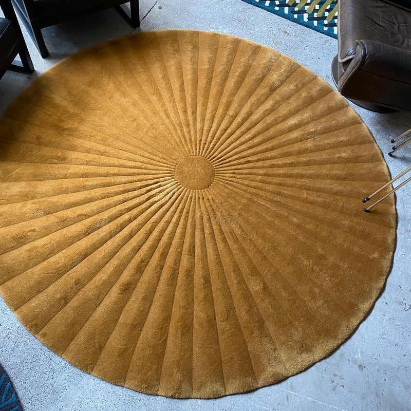 Designer Rugs Hand Tufted Circular Wool Rug