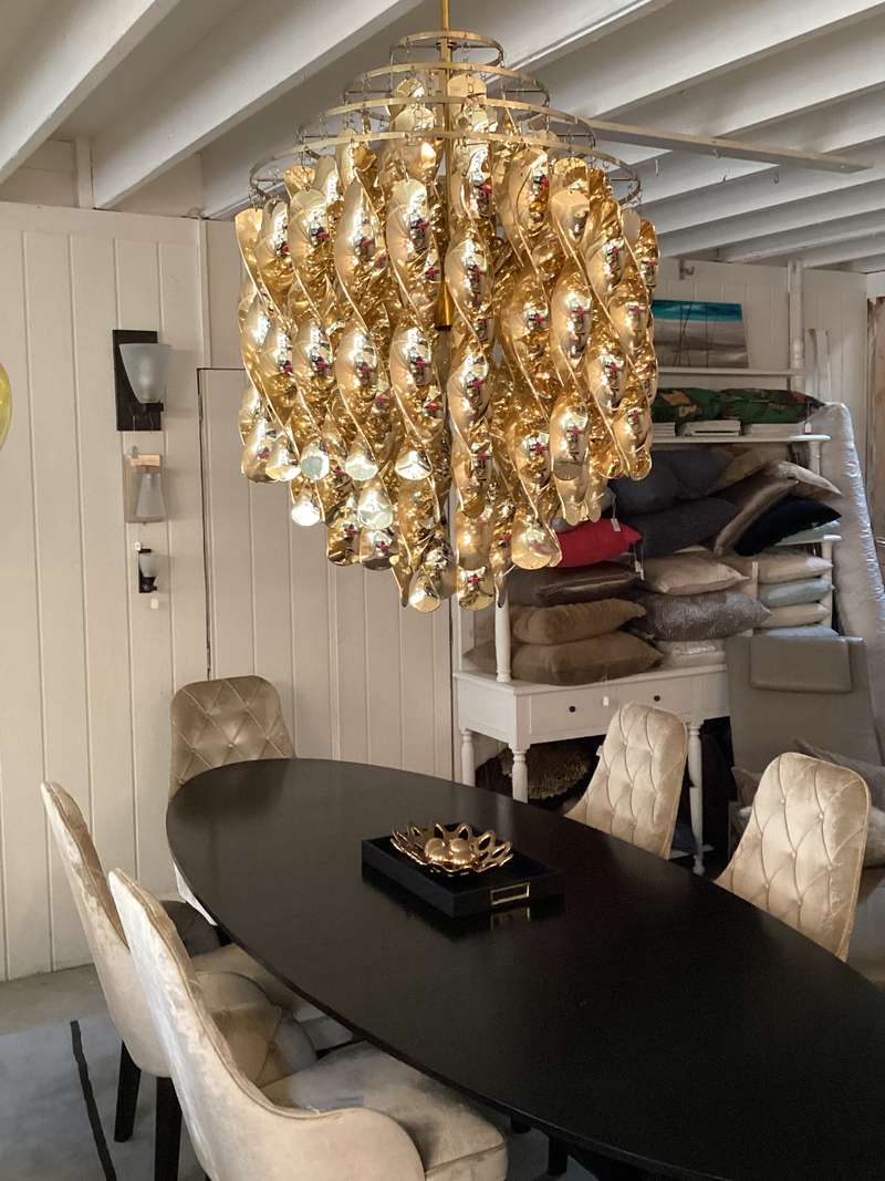 Spiral SP01 Gold Pendant Light