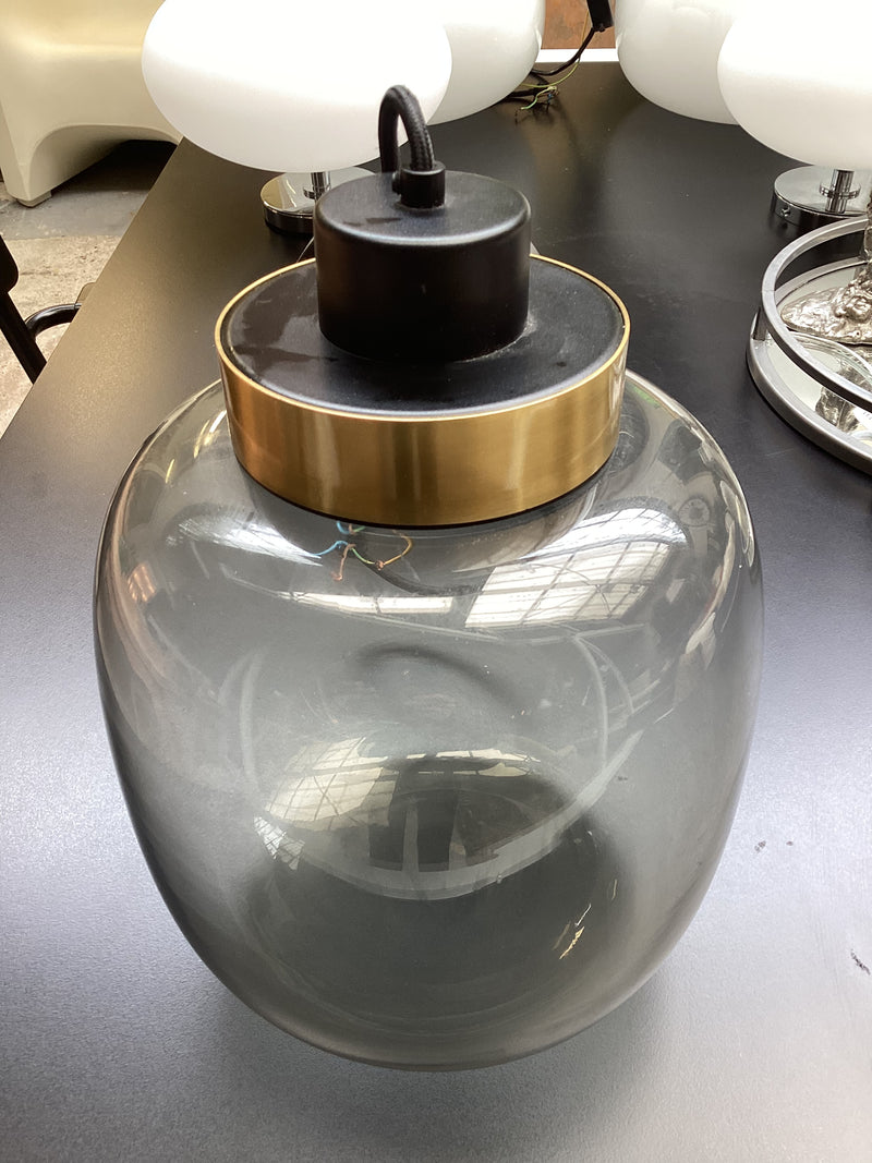 Tooy Legier  Smoked Glass Pendant