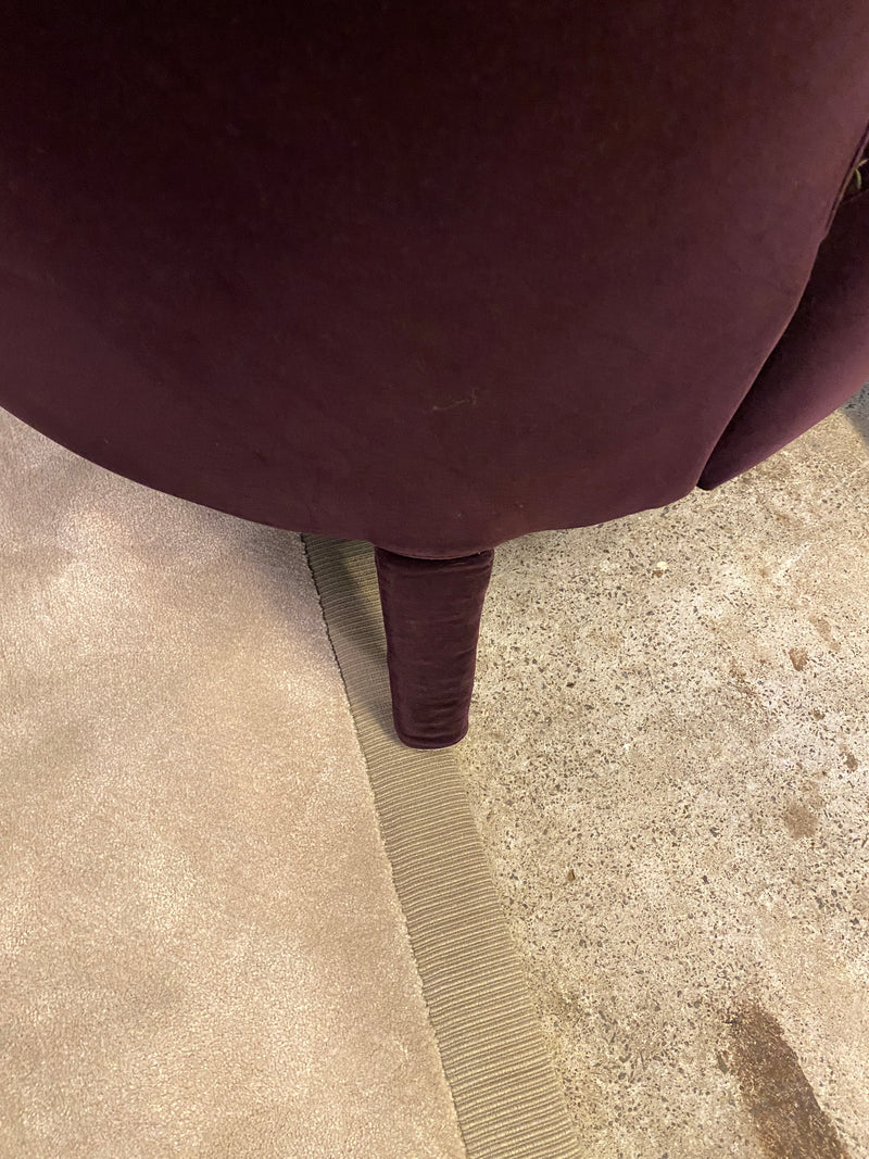 Sylka 'Dove' Velour Floor Rug