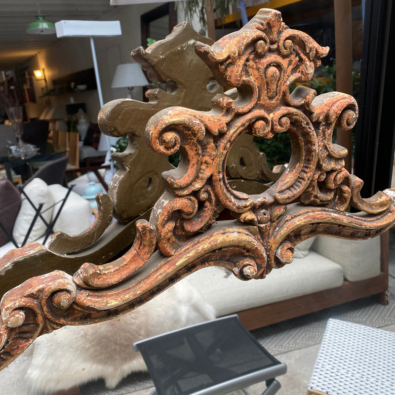 Antique French Rococo Mirror