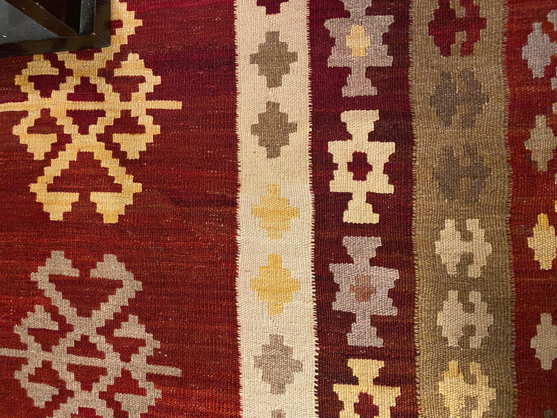 Vintage Iranian Kilim Woollen Rug
