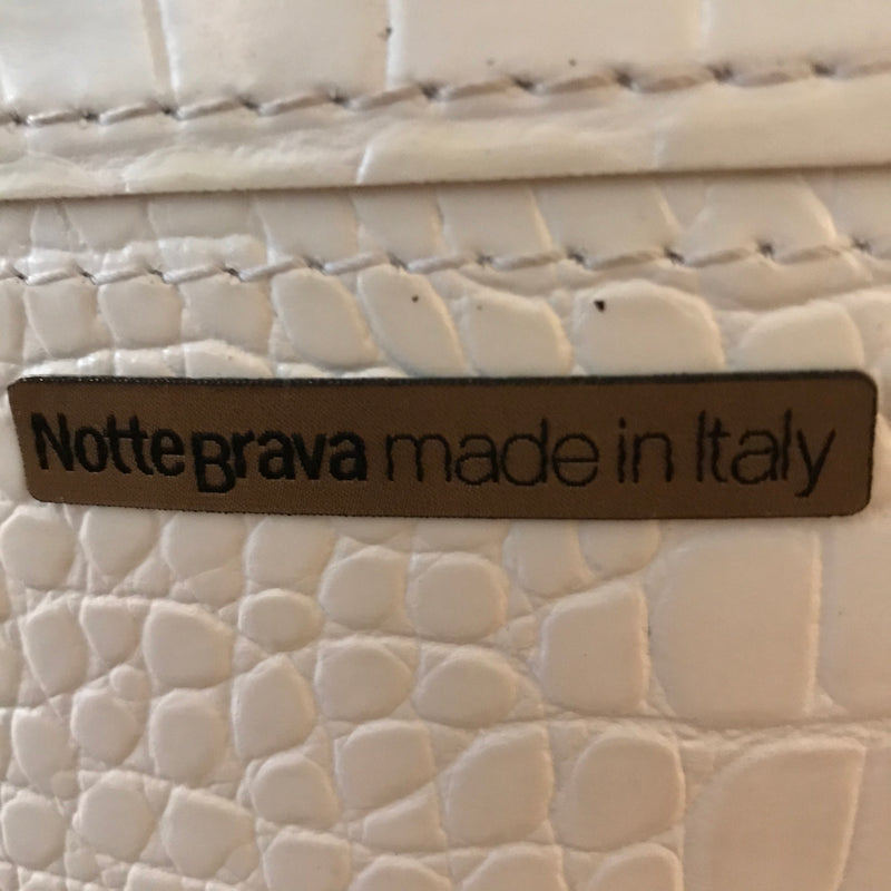 Notte Brava Mock-Croc Leather Vanity/Desk