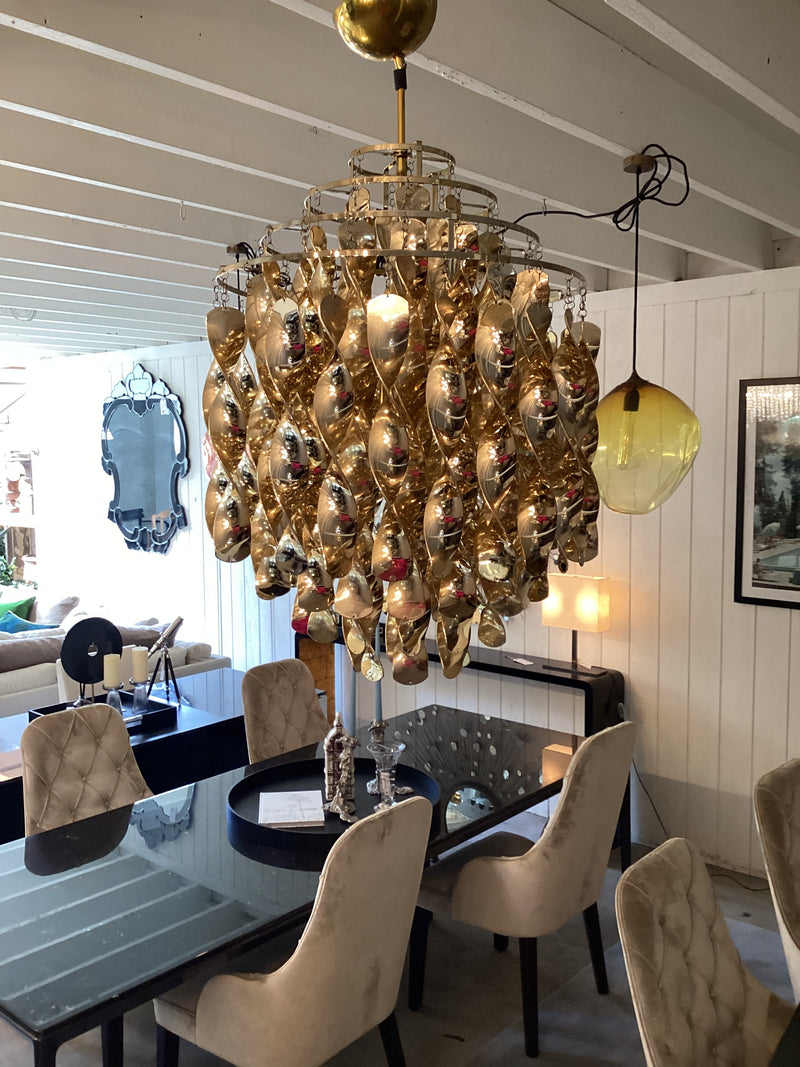 Spiral SP01 Gold Pendant Light