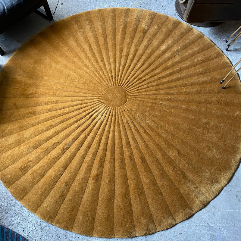 Designer Rugs Hand Tufted Circular Wool Rug