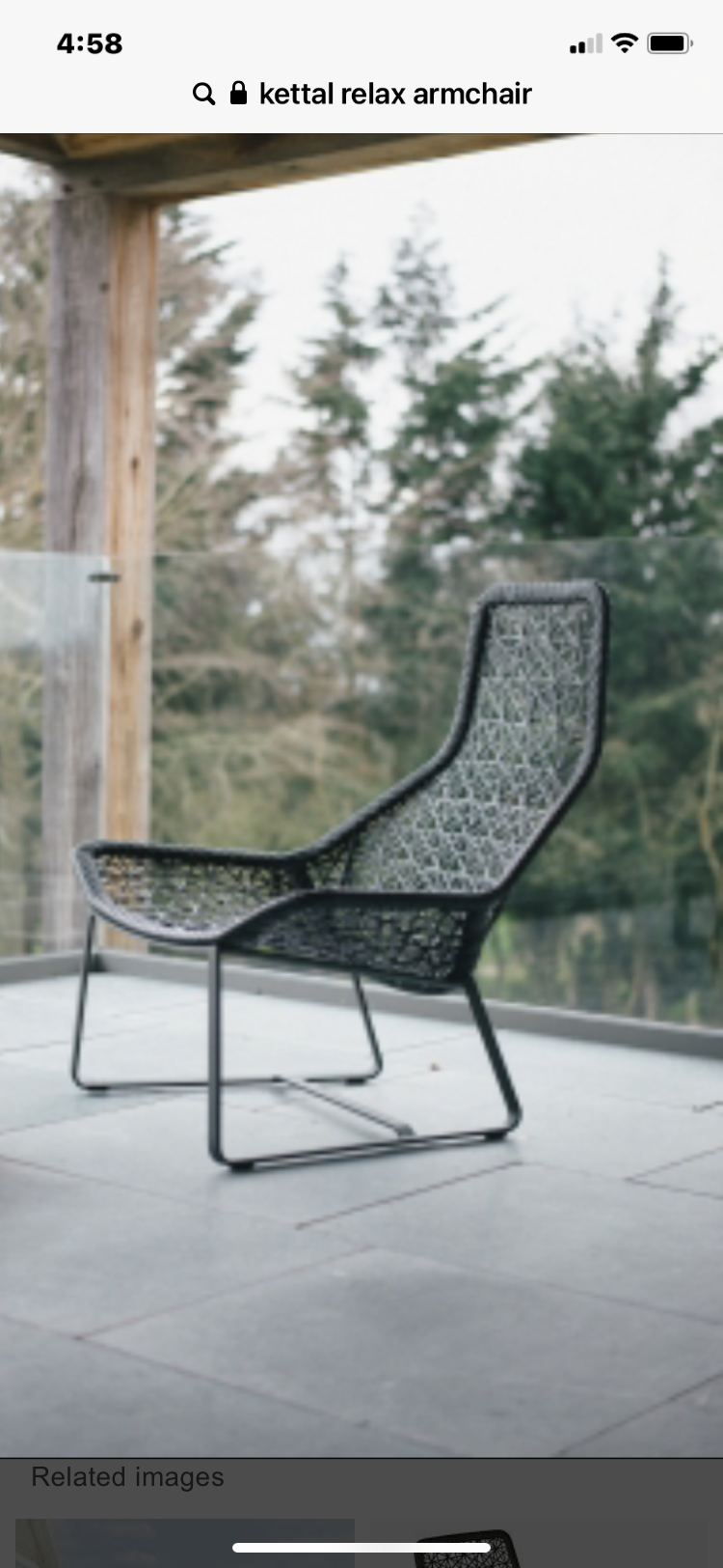Kettal Maia 'Relax' Chairs by Patricia Urquoila