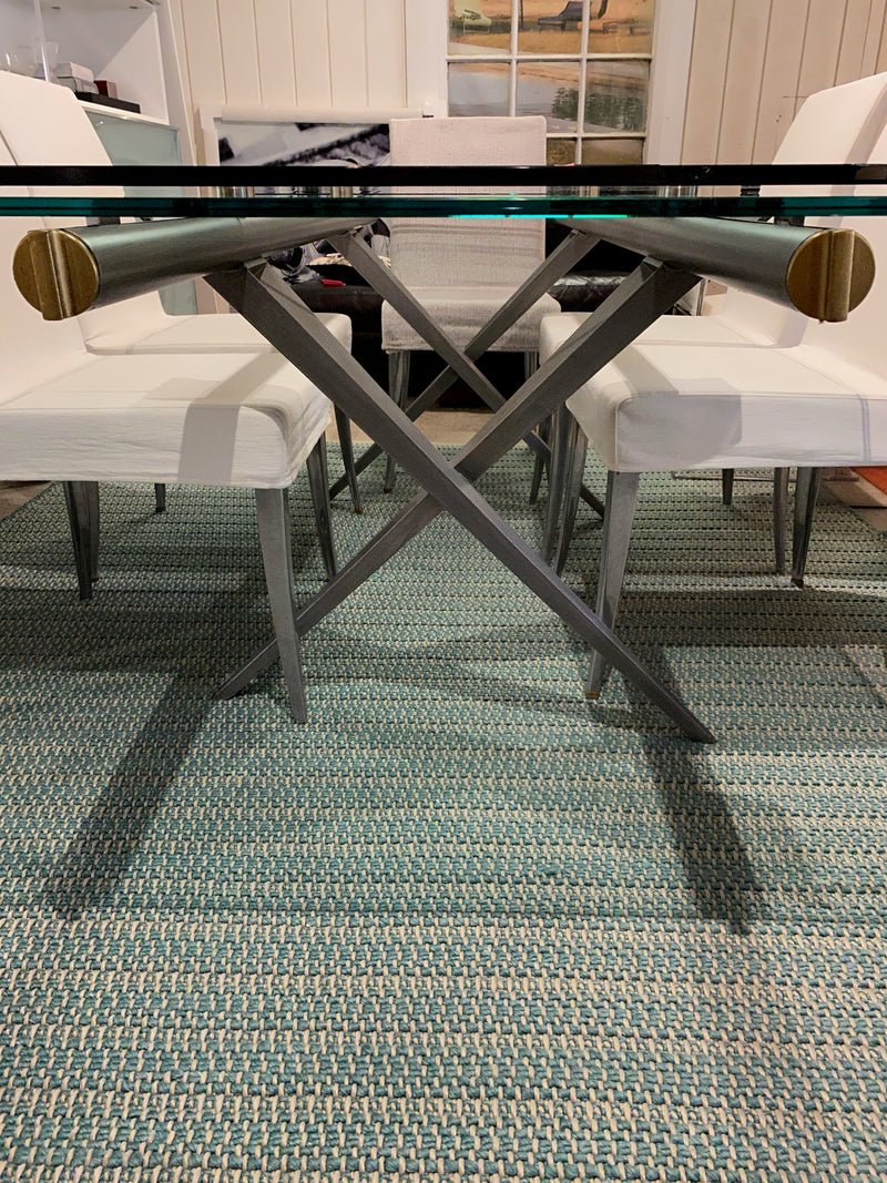 Desalto 'Tender 420' Glass Dining Table