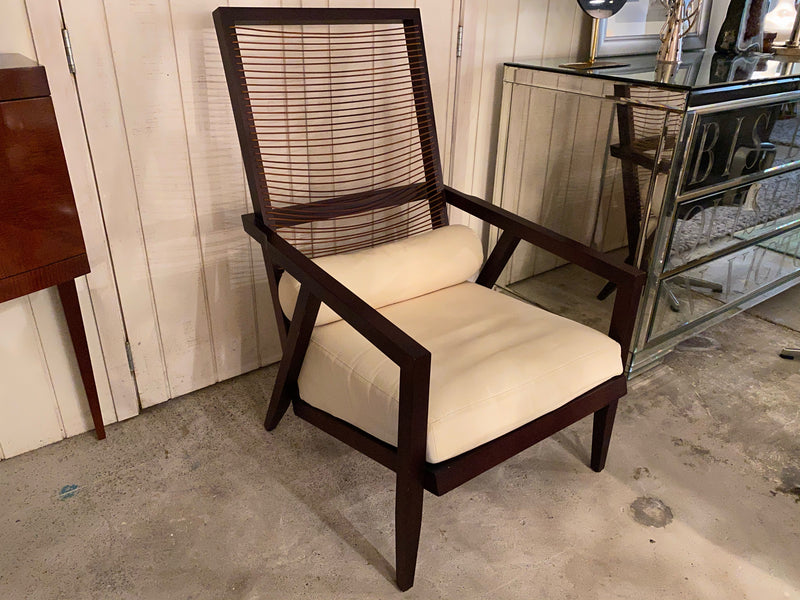 Bonacina 'Astoria' High Back Armchair