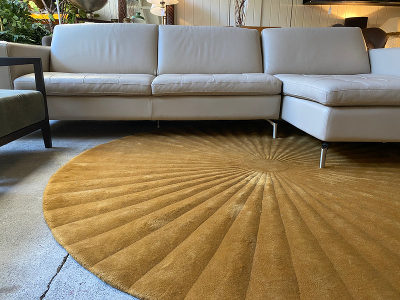 Designer Rugs Hand Tufted Circular Wool Rug
