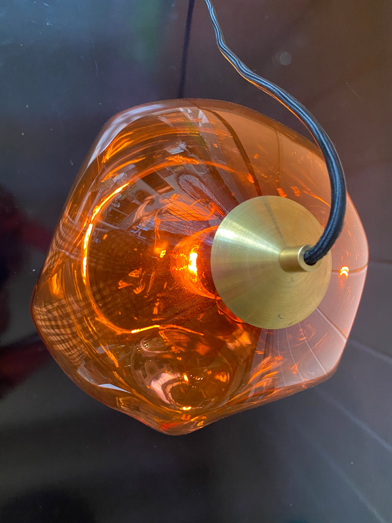 Lukeke Design 'Deflated' Glass Lamp