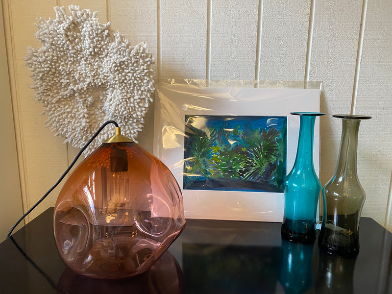 Lukeke Design 'Deflated' Glass Lamp