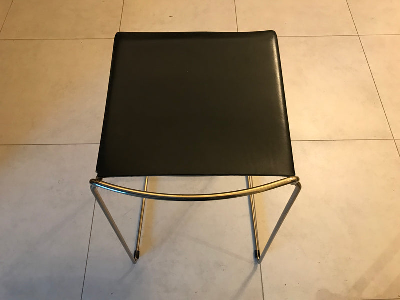 Leather 'Uccio' Stools by Barbera (set of 3)