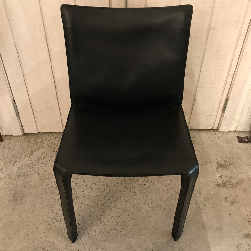 Cassina Cab Leather Dining Chair