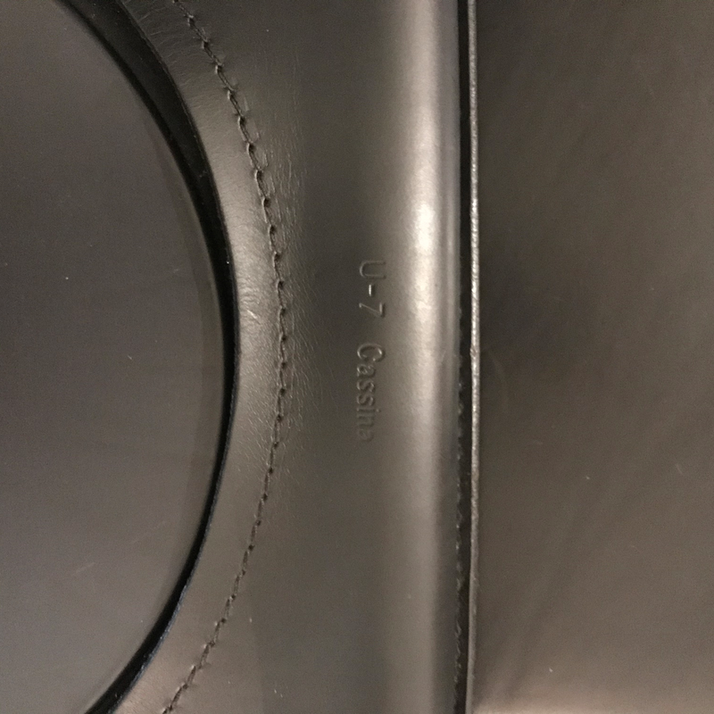 Cassina Cab Leather Dining Chair