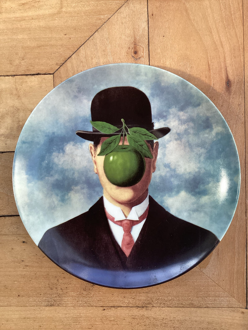 Limoges ‘Son of Man’ Plate by René Magritte for Ligne Blanche
