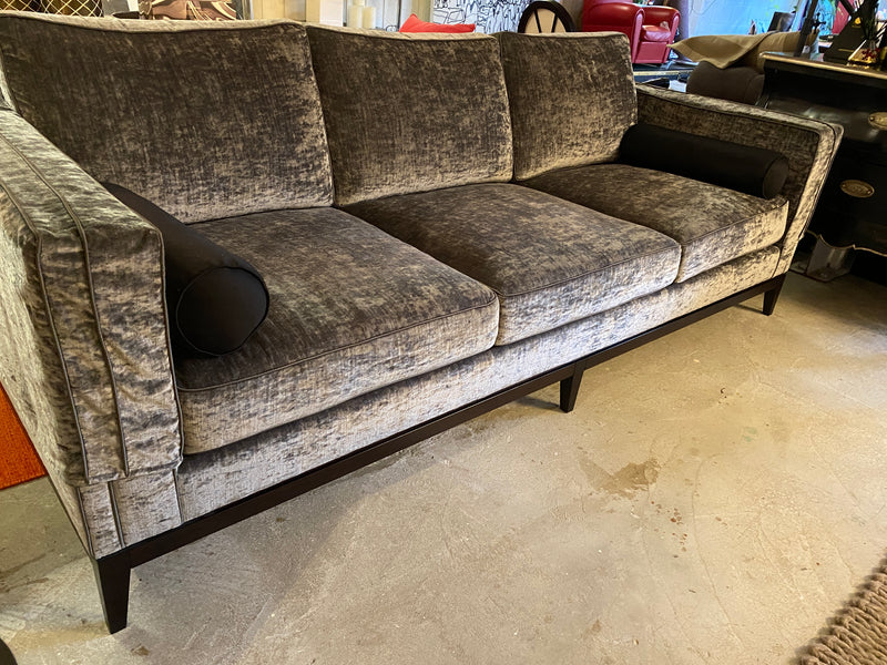 Velvet 'Hockney Deluxe' 3-Seater Sofa