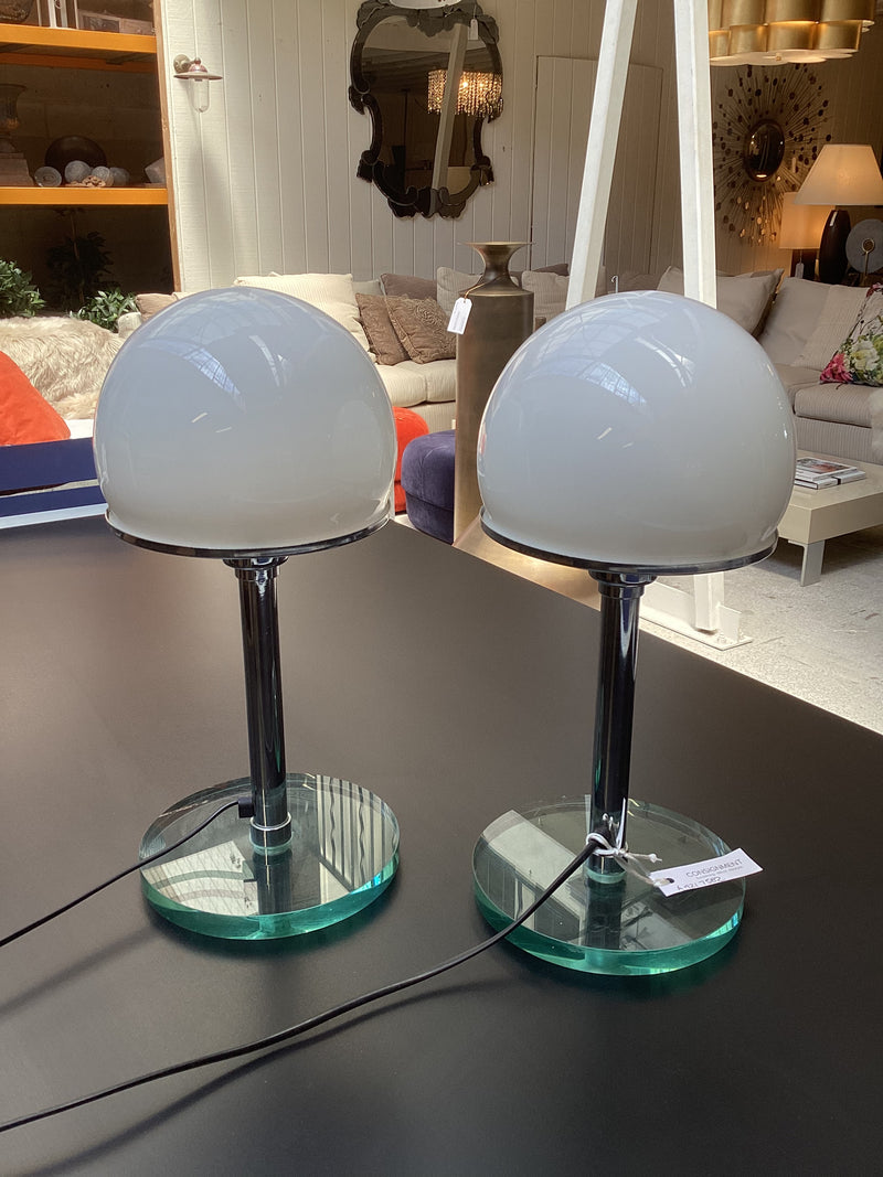 Bauhaus Table Lamps by Wagenfeld & Jucker