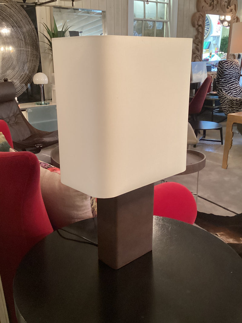 Leather Table Lamp...