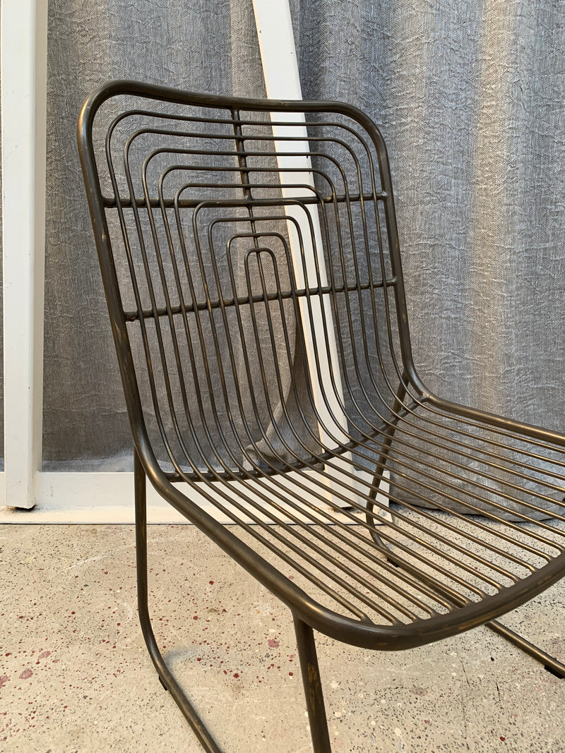 Outdoor Bronzed 'Jungle' Chair