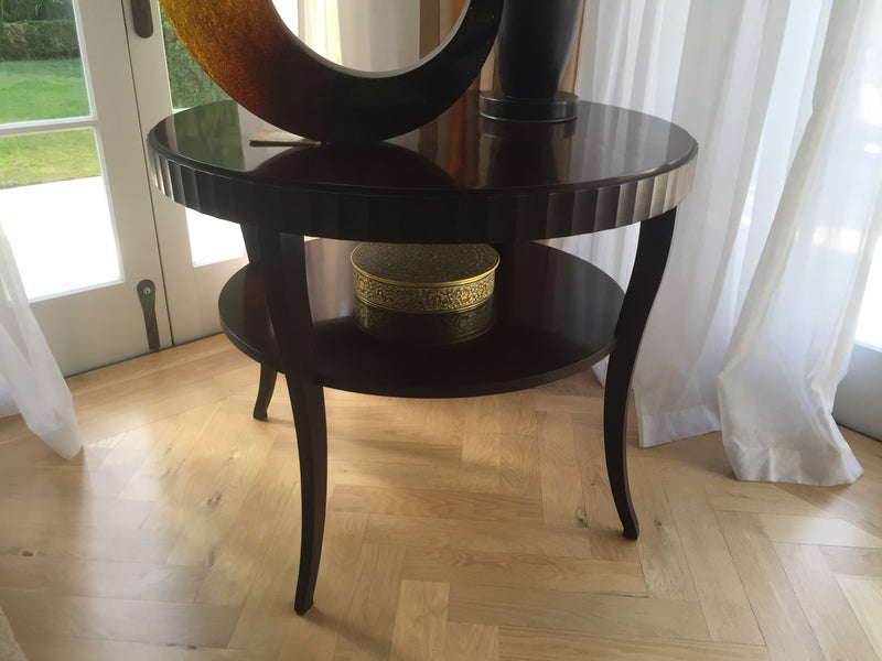 Baker (USA) Fluted Table by Barbara Barry